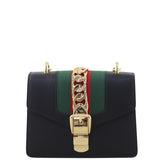 Gucci Sylvie Mini Chain Bag Front
