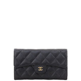 Chanel Classic Flap Wallet Front