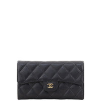 Chanel Classic Flap Wallet Front
