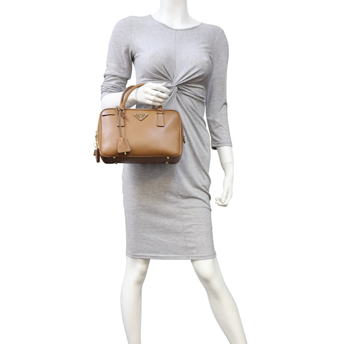 Prada Saffiano Lux Bowler Mannequin
