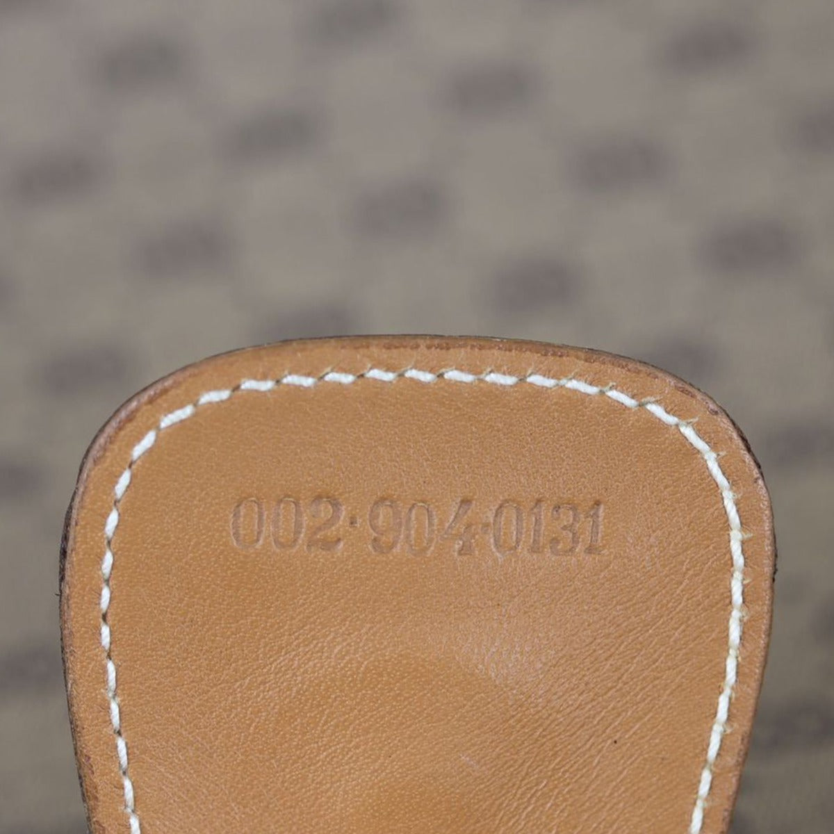 Gucci GG Web Sherry Line Tote Date code
