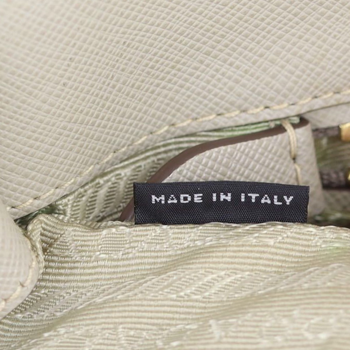 Prada Saffiano Bi-Colour Shopping Tote Stamp
