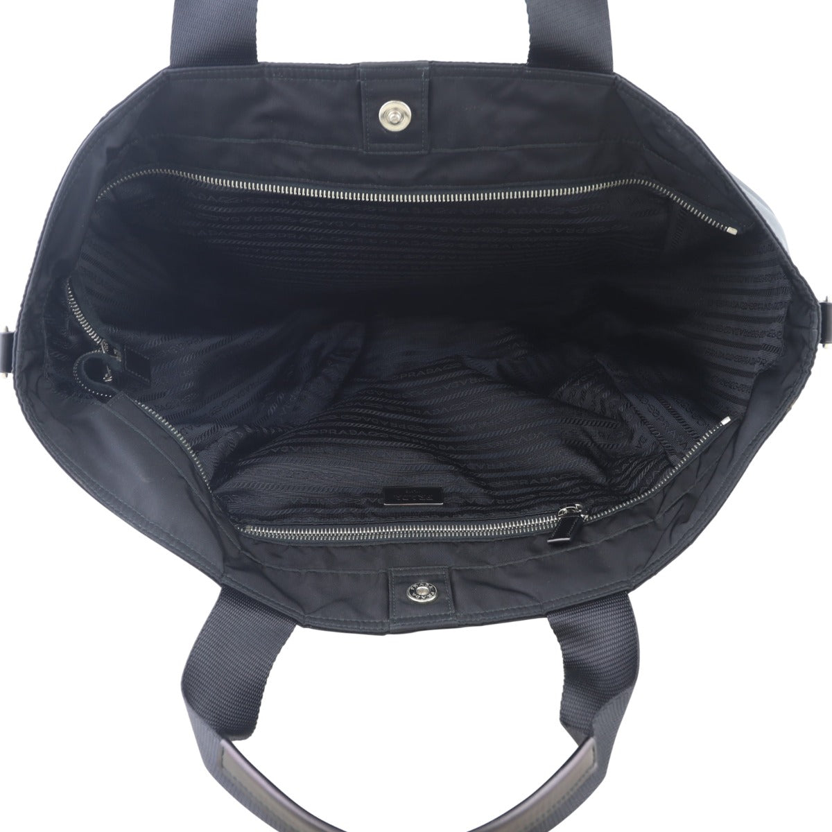 Prada Tessuto Tote Whole interior
