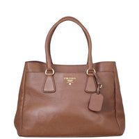 Prada Vitello Daino Shopping Tote Front
