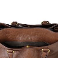 Prada Vitello Daino Shopping Tote Corner