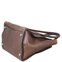 Prada Twin Pocket Glace Calfskin Tote Corner
