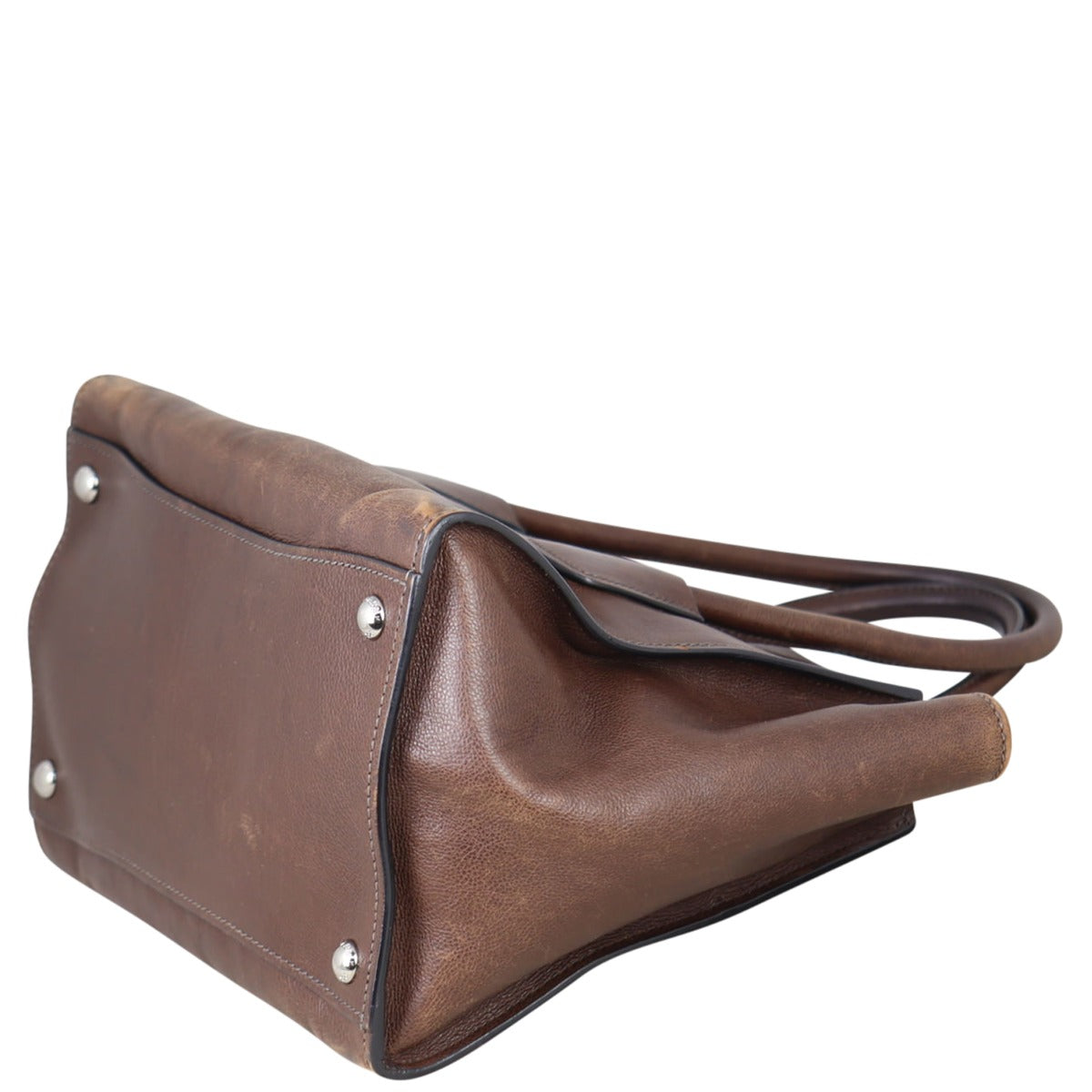 Prada Twin Pocket Glace Calfskin Tote Corner
