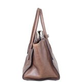 Prada Twin Pocket Glace Calfskin Tote Side
