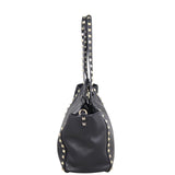 Valentino Rockstud Small Tote Side

