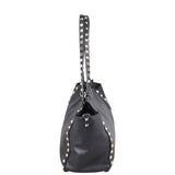 Valentino Rockstud Small Tote Side
