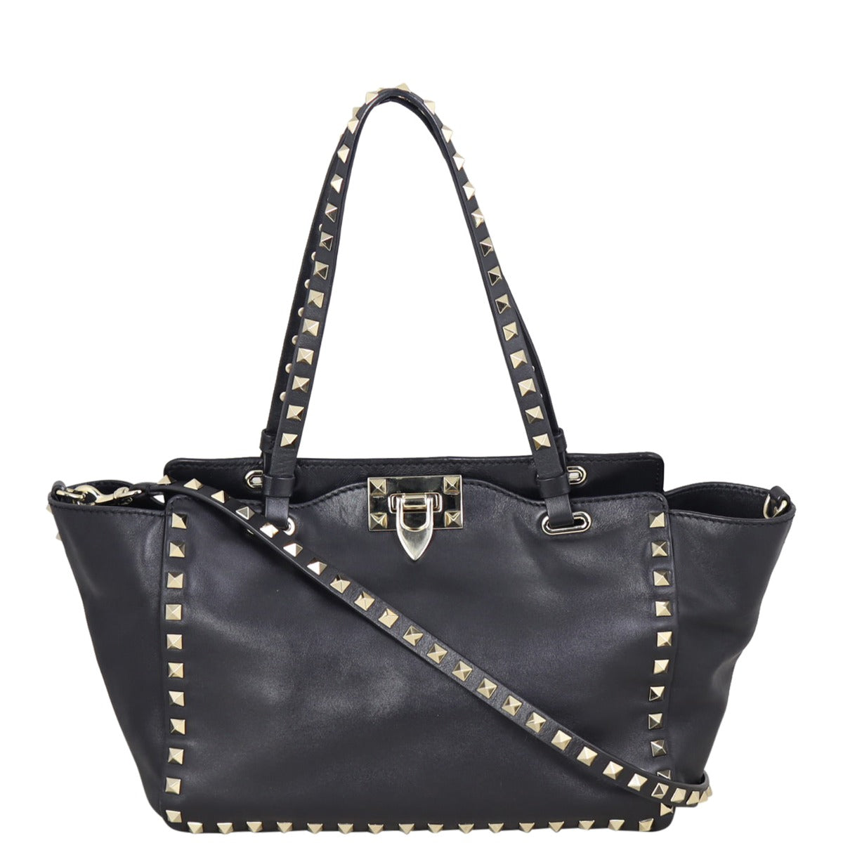 Valentino Rockstud Small Tote Front
