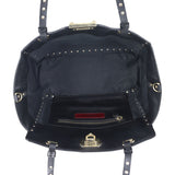Valentino Rockstud Small Tote Whole interior
