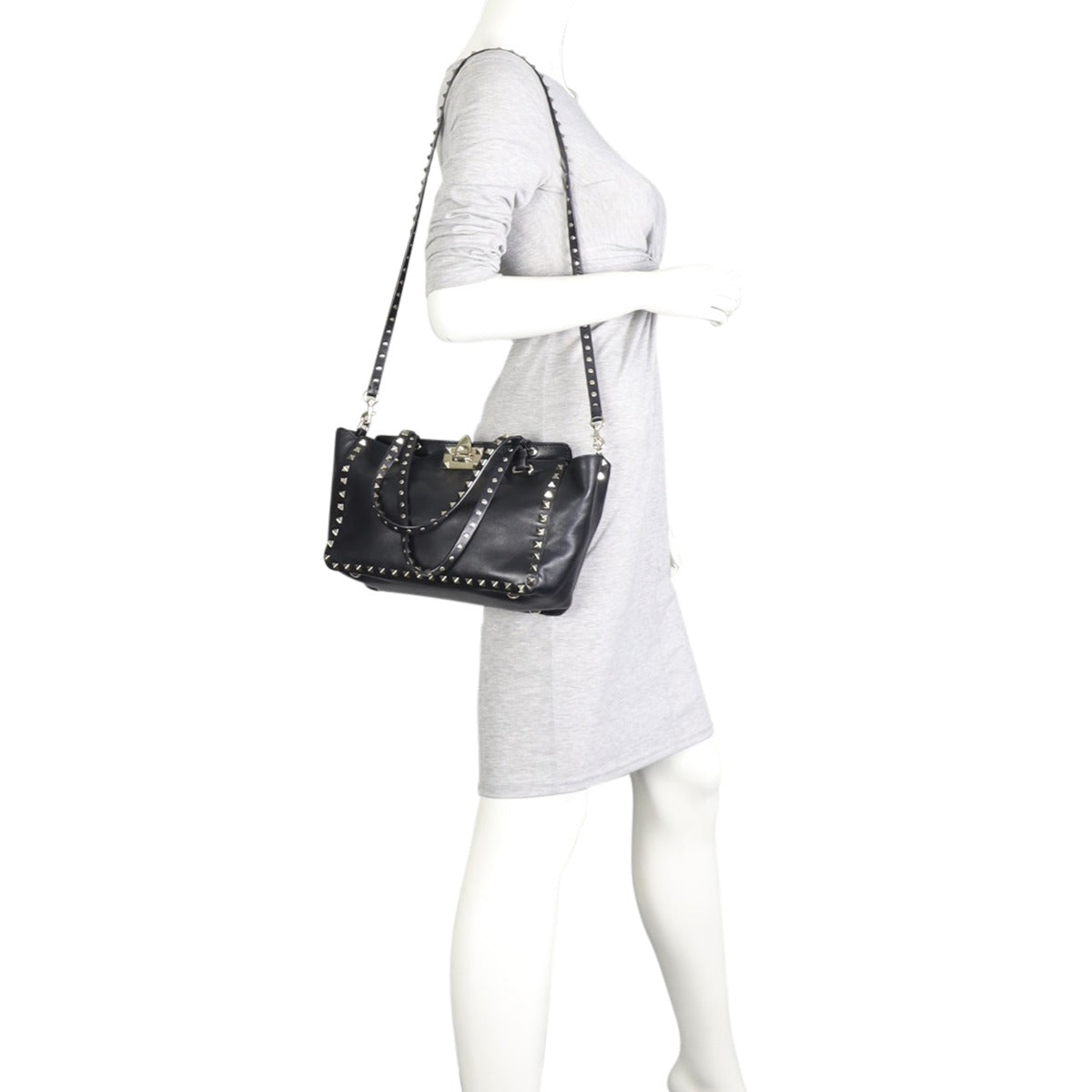 Valentino Rockstud Small Tote Mannequin
