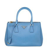 Prada Saffiano Lux Galleria Double Zip Tote Small