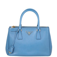 Prada Saffiano Lux Galleria Double Zip Tote Small