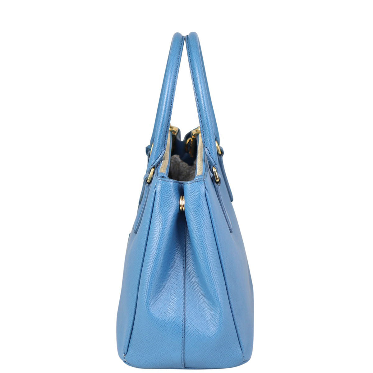 Prada Saffiano Lux Galleria Double Zip Tote Small