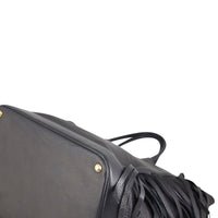 Prada Cervo Fringe Tote Corner

