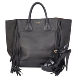 Prada Cervo Fringe Tote Shoe

