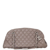 Chanel Just Mademoiselle Shoulder Bag Medium Front
