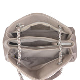 Chanel Just Mademoiselle Shoulder Bag Medium Whole interior
