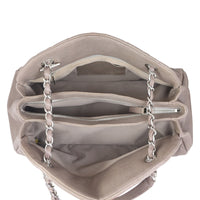 Chanel Just Mademoiselle Shoulder Bag Medium Whole interior
