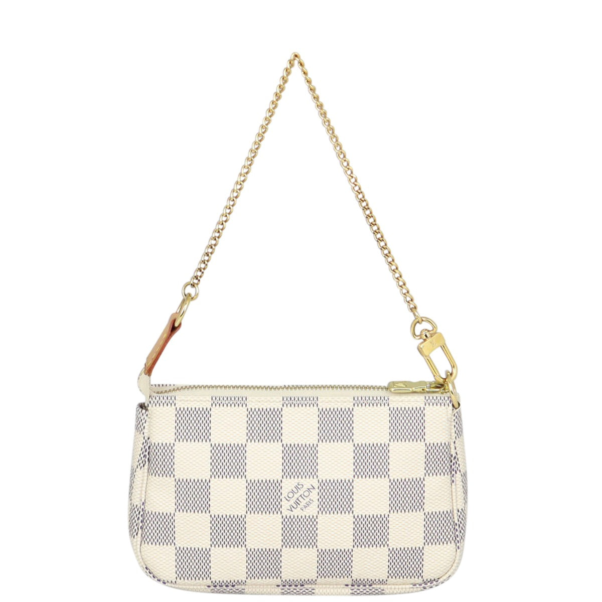 Louis Vuitton Mini Pochette Accessories Damier Azur Back
