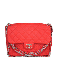 Chanel Chain Around Maxi Flap Bag Front