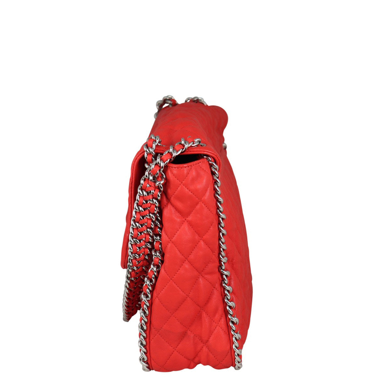 Chanel Chain Around Maxi Flap Bag Side