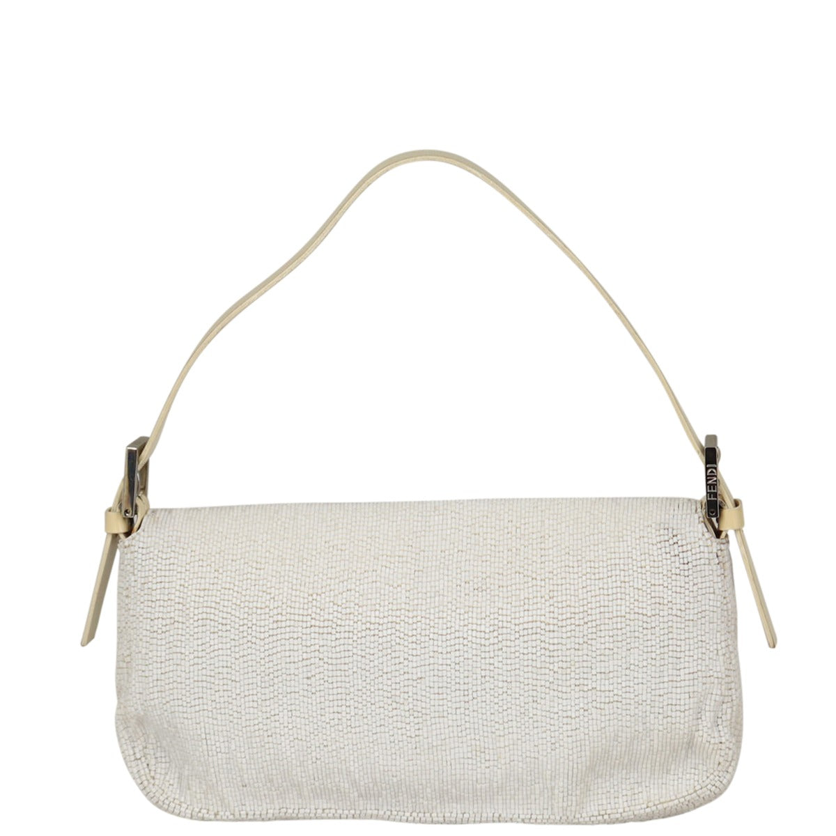 Fendi Beaded Baguette Bag Back
