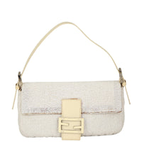 Fendi Beaded Baguette Bag Front
