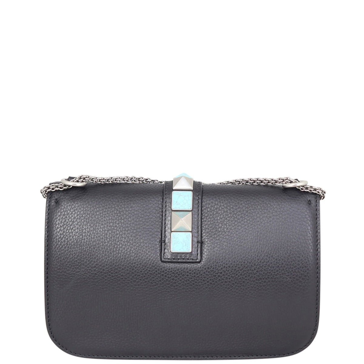 Valentino Glam Lock Medium Shoulder Bag Back
