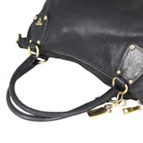 Prada Leather Satchel Front Corner