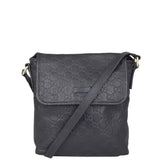 Gucci Guccissima Messenger Bag  Front
