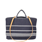 Chanel Denim Large Shopper Tote Back

