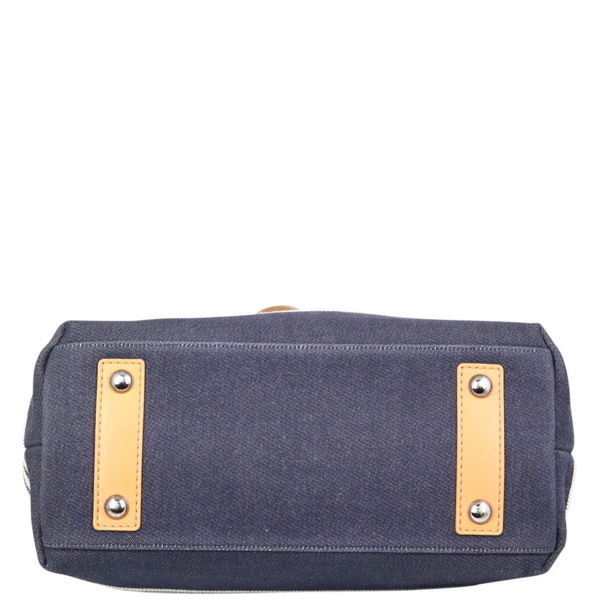 Chanel Denim Large Shopper Tote Base
