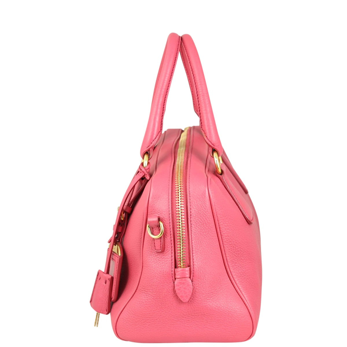 Prada Vitello Daino Bowler Side
