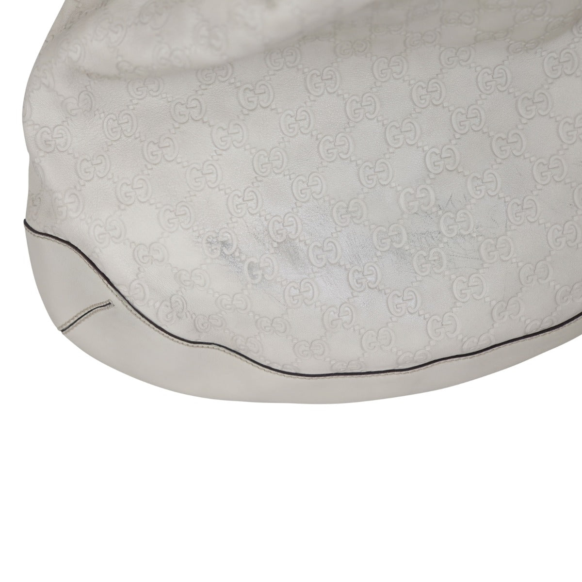 Gucci Guccissima Peggy Bamboo Hobo Corner
