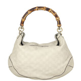 Gucci Guccissima Peggy Bamboo Hobo Front
