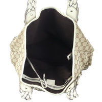 Gucci GG Canvas Medium Pelham Hobo Whole interior
