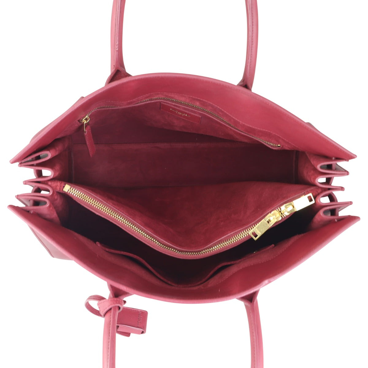 Saint Laurent Sac de Jour Large Whole interior
