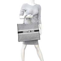 Dior Houndstooth Book Tote Mannequin