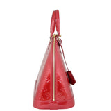 Louis Vuitton Alma MM Monogram Vernis Side
