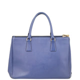 Prada Saffiano Lux Galleria Double Zip Tote Medium Back
