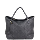Gucci Guccissima Bree Satchel Front
