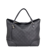 Gucci Guccissima Bree Satchel Front
