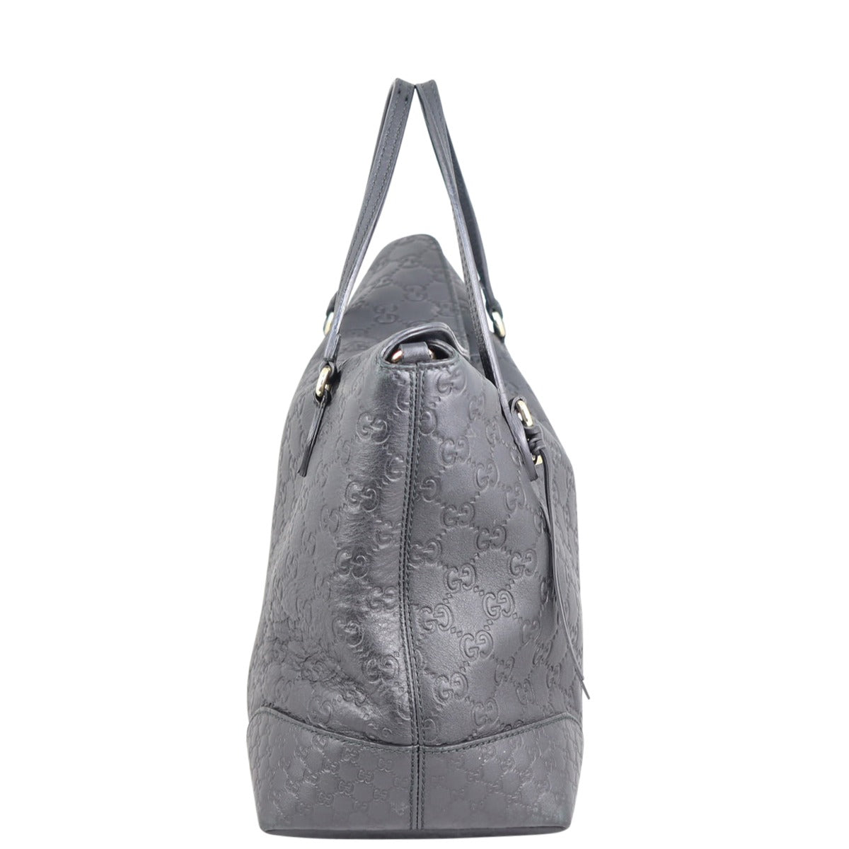 Gucci Guccissima Bree Satchel Side
