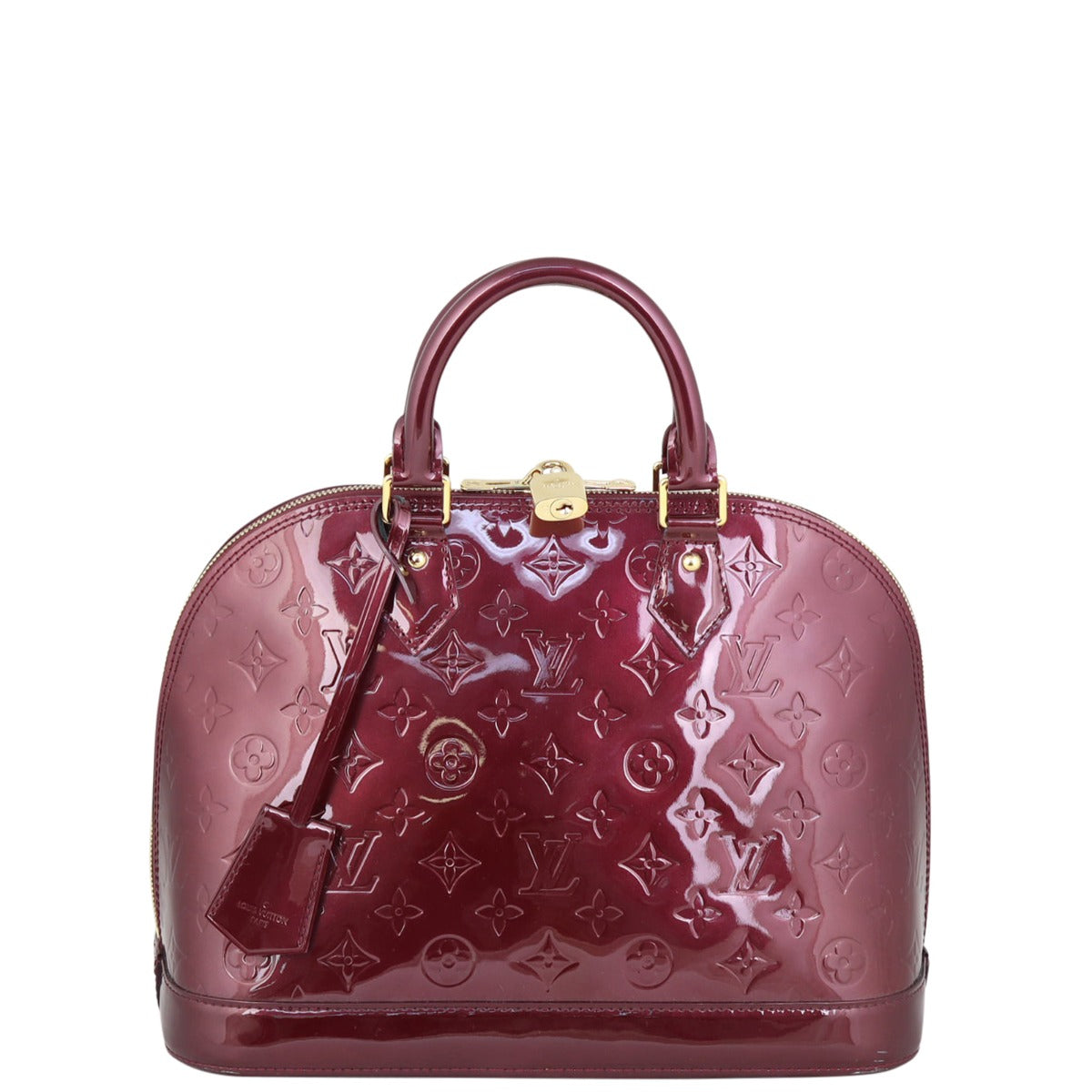 Louis Vuitton Alma PM Monogram Vernis Front
