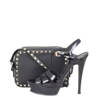 Valentino Rockstud Camera Bag Shoe
