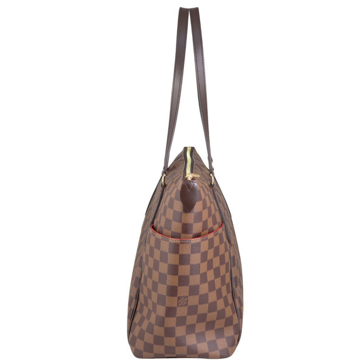 Louis Vuitton Totally MM Damier Ebene Side
