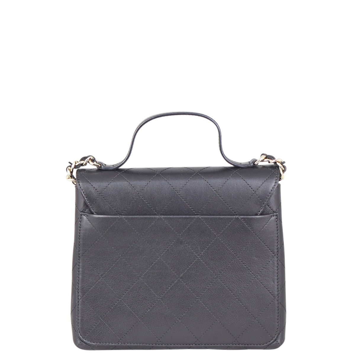 Chanel Small Double Pocket Bag Back
